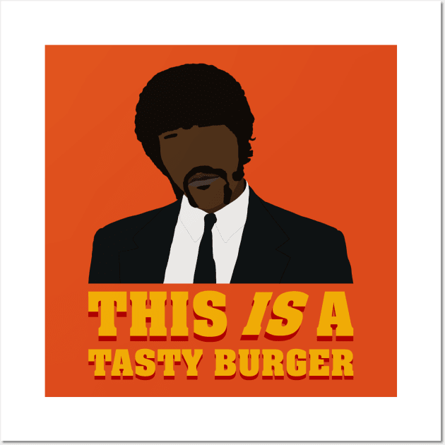 This is a tasty burger. Wall Art by Somnium Corporation